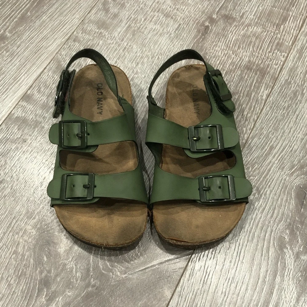 Old navy green sandals